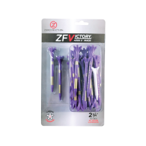 40 Count Zero Friction Victory 2 3/4" 5-Prong Tees